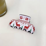 CHRISTMAS REINDEER SNOWFLAKE HAIR CLIP SHARK CLIP_CWAHA2153