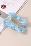 Cwaha0580_Mesh Bow Clip Princess Head Ponytail Clip