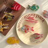 Pink Dolphin Acetate Hair Clip?Ocean Style & Cute_Cwaha5723?