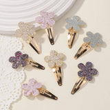 GLITTER FLOWER BB CLIP FOR KIDS BABY HAIRPIN_CWAHA6709