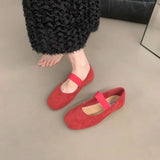 RED BALLET FLATS MARY JANES FOR DRESSES_CWSHF0134