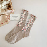 RETRO NEW GARDEN TRANSPARENT SOCKS_CWMS0555