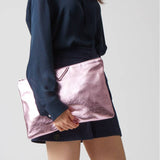 Glitter Soft Pu Large-Capacity Clutch Bag