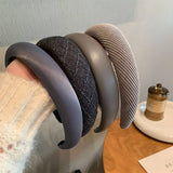 DARK GREY HIGH TOP HEADBAND_CWAHA2388