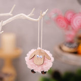 Cwmm2992_Christmas Creative Christmas Tree Lamb Pendant