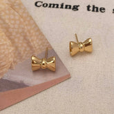NEW VERSATILE EXQUISITE HIGH END BOW EARRINGS_CWAJE3010