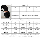 Tight Waist Fashion Solid Color Two-Piece Set