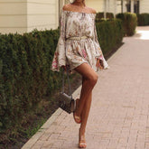 Stylish Sexy One-Shoulder Short Dress