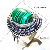 RETRO FASHION PERSONALITY RANDOM PATTERN RING_CWAJE1989