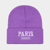 KOREAN STYLE EMBROIDERED LETTER KNITTED HAT_CWAH2120