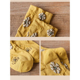Three-Dimensional Relief Flower Mid-Tube Socks_Cwms0416