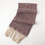 GEOMETRIC COLORBLOCK TASSEL SCARF FOR FALL WINTER_CWASC2773