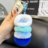 Ugly And Cute Caterpillar Bag Pendant Car Keychain_Cwmm2481