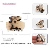 MINI GEOMETRIC ACETATE HAIR CLAW SIMPLE BANG CLIP_CWAHA4429