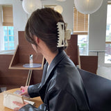 SIMPLE HAIR VOLUME HAIR CLAW CLIPS LARGE_CWAHA0302