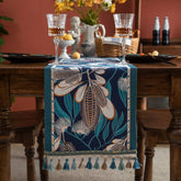 CONTRAST FABRIC FESTIVE TABLECLOTH_CWMM0998