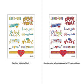 Uv Color-Changing Sunscreen Test Tattoo Stickers_Cwmm8360