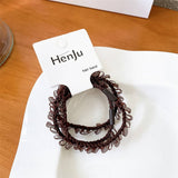 LIGHT LUXURY HAIR TIES 3 PIECE SET_CWAHA1116