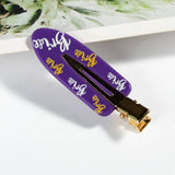 Halloween Accessories Acrylic Printed Hair Clip