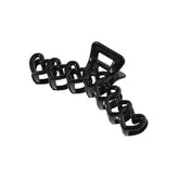 COLORFUL HOLLOW HEART SHAPED HAIRPIN SIMPLE CLIP_CWAHA0470