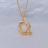 18K GOLD 26 LETTERS CUTE HIP HOP PENDANT NECKLACE_CWMM5871