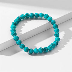 Women'S Boho Turquoise Beaded Anklet Handmade_Cwmm6349