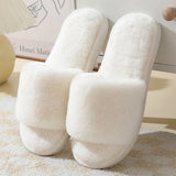 FAUX RABBIT FUR SLIPPERS FOR WOMEN_CWSHS0284