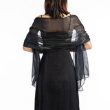 SOLID SHAWL ELEGANT WRAP FOR WEDDING PARTY LOOKS_CWASC1074