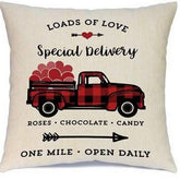 HOME VALENTINES DAY LETTER PRINT PILLOWCASE_CWMM0771