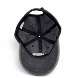 Vintage Washed Letter Embroidered Baseball Cap Cwah1536