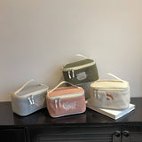 NEW CORDUROY FABRIC PORTABLE COSMETIC BAG_CWAB4425