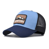 NEW MOUNTAIN PEAK MESH EMBROIDERED TRUCKER HATS_CWAH1358