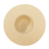 SUMMER BEACH FASHION VERSATILE BOW SUN HAT_CWAH3445
