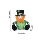ST PATRICK GREEN FIGURINE ORNAMENT PENDANT_CWMM3452