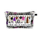 STYLISH PATTERNED WATERPROOF LINEN COSMETIC BAG_CWAB2257