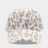 Autumn Winter Leopard Print Baseball Cap_Cwah04718