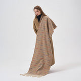 GRADIENT SOFT STRIPED SCARF FOR WINTER_CWASC2322