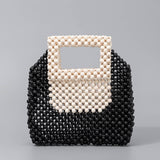 HANDWOVEN WOODEN BEAD TOTE BAG_CWAB2006