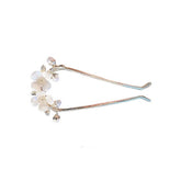 PEARL CAMELLIA HAIR INSERT COMB HAIRPIN_CWAHA4664