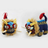 HANDMADE EMBROIDERED QUILLED LION PLUSH TOY_CWMM6061