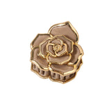 Sweet Rose Flower Hair Claw Small Elegant_Cwmm4981