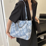 NEW COMMUTER SIMPLE PERSONALITY SHOULDER BAG_CWAB3309