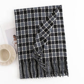 Fashionable British Plaid Scarf_Cwasc1012
