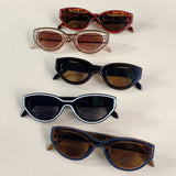 PAINTED CAT EYE SUNGLASSES_CWASG0420