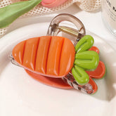 FRESH FRUIT SHARK HAIR CLAW FOR BUN CUTE HAIR CLIP_CWAHA1638