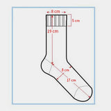 COLORFUL PATTERN COUPLE MID SOCKS_CWMS0199