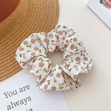 SMALL FRESH FABRIC FLOWER HAIRRING HAIRACCESSORIES_CWAHA4163