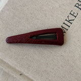 Faux Leather Geometric Bb Clip Elegant Hairpin_Cwaha08051