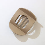 Cwaha07422_Flat Hair Claw Clip For Women Bun Updo