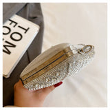 DIAMOND CLUTCH SMALL BAG CELEBRITY EVENING PARTY_CWAB3245